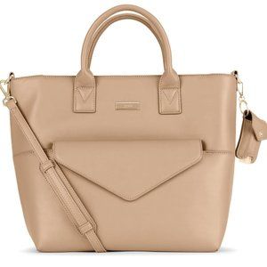 JuJuBe Leather Tote Bag + Clutch Purse